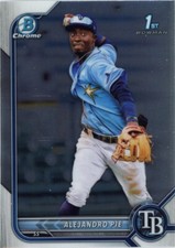2022 1st Bowman Chrome #BCP-99 Alejandro Pie