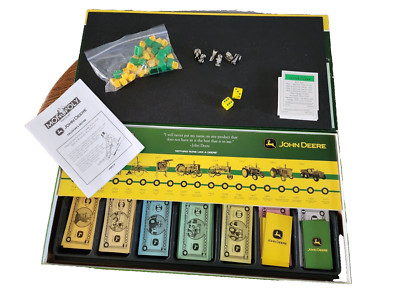 Monopoly John Deere Collector's Edition 2005 100% Complete Tractors Farming