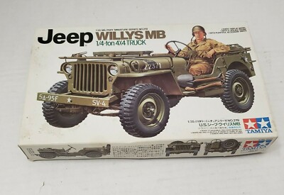 Tamiya 35219 Jeep Willys MB 1/4 Ton Truck 1/35 Scale Plastic Model