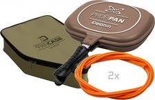 Teflon Grill Pfanne Doppelseitig für Gaskocher Bivvy Toaster Toastie Maker XXL