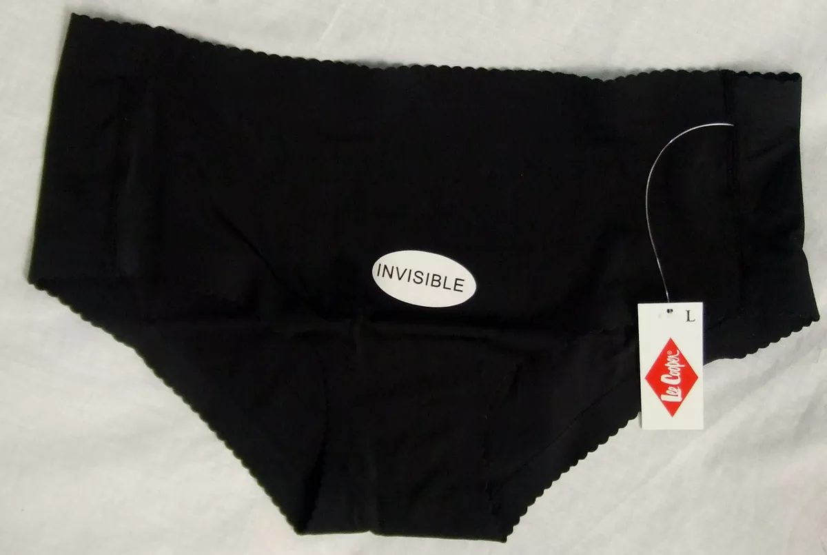 LEE COOPER INVISIBLE FLAT BELLY PANTIES BLACK SIZES S, M,L, XL