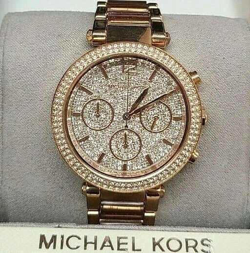 Michael kors uhr parker top rose gold