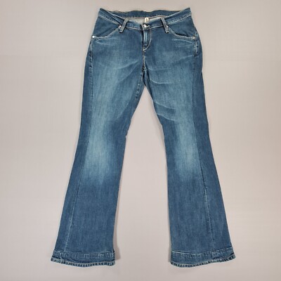 Levis Engineered Womens Jeans Blue W31 L32 Twisted Leg Bootcut Low