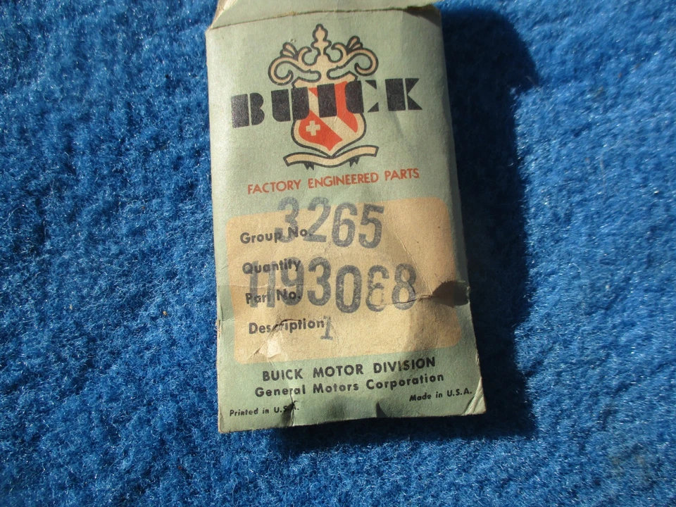1961 1962 年别克 Skylark 进气歧管插头 NOS GM 1193068 — 第 2/4 张图片