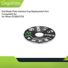Dial Mode Plate Interface Cap Replacement Part for Nikon D7200/D750