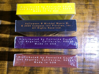 RARE Fontaine Playing Cards SET Chocolate, Wine, Halloween