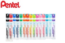 Pentel Sllicies Ballpoint Pen Refill 0.5mm Choose from 15 Colors XBGRN5
