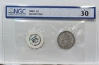 1883 P GSA Soft Pack NGC VF30 Better GSA Date Morgan Silver Dollar