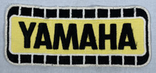 RARE Vintage 1970s Yamaha Motorcycle Sew On Patch 9" X 3-3/4"