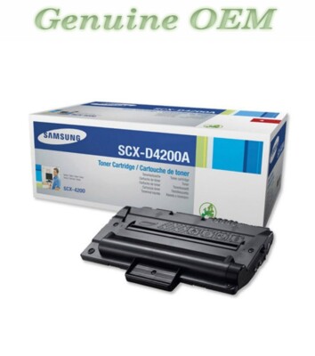 SCX-D4200A/SCXD4200A Original OEM Samsung Toner, Black | D4200A Genuine Sealed
