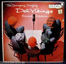 DEL VIKINGS-RECORD SESSION-Rare Doo Wop Soul Album-MERCURY #MG 20353-Microgroove