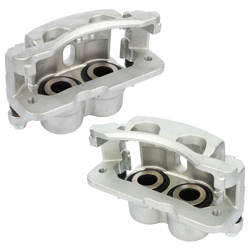 2x Pinzas de freno delanteras 2000-2006 para GMC Yukon XL 1500 con soporte pastillas de cerámica Foto 2 de 4