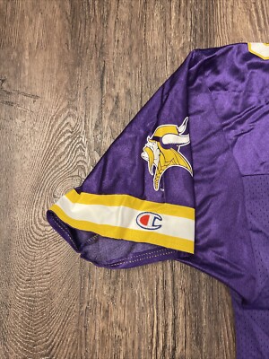 VTG 90s Champion Chris Carter #80 Minnesota Vikings Jersey 44