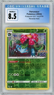 venusaur pokemon go card price Venusaur 003/078 Holo Rare Pokemon Go TCG 2022 Pokmon Card NM-Mint