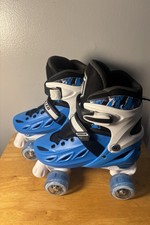 METROLLER Roller Skates Adjustable with Light up Wheels,-Big Kid 1-4 US