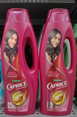 2X PALMOLIVE CAPRICE SHAMPOO ARGAN OIL ( ACEITE DE ARGAN ) -2 BOTTLES 750ml EACH