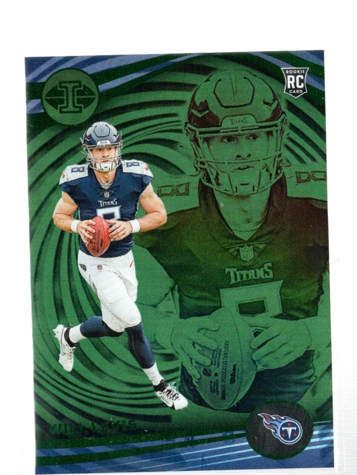 2023 Panini Illusions #95 Will Levis Emerald Trophy Collection