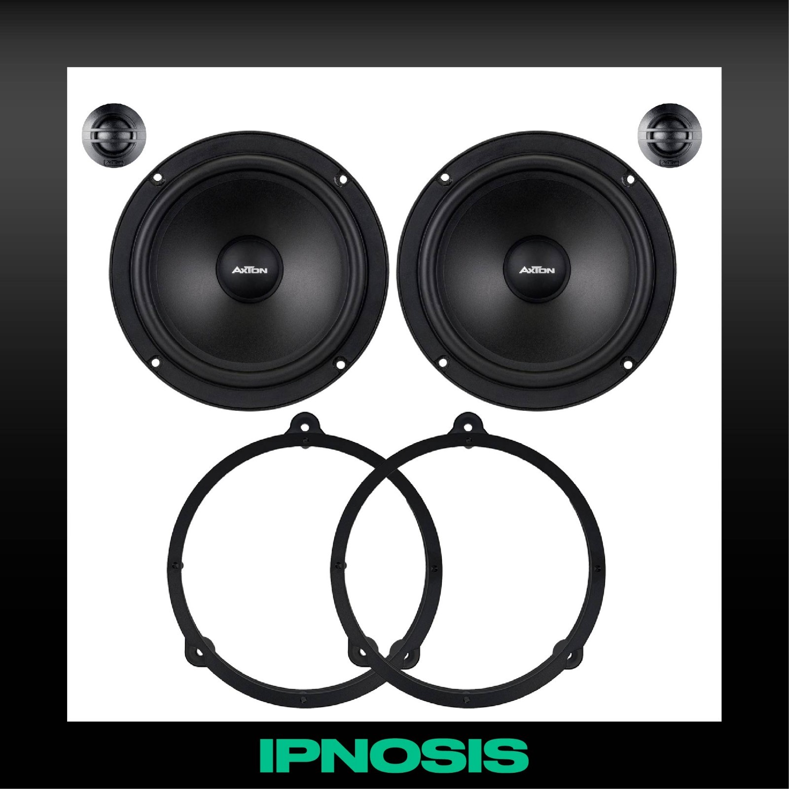 Kit Audio Definitivo Mercedes CLK W208 | AXTON ATC165S + Supporti