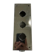 Stainless Steel Push Button Enclosure GE Cat.# CR104PES13B