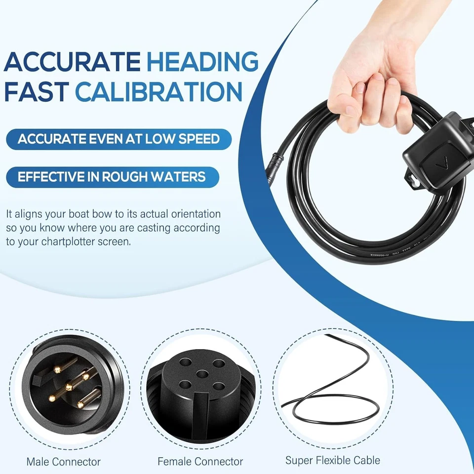 010-11417-10 Three-Axis Compass Heading Sensor Kit for Garmin echoMAP NMEA 2000 - Image 4 of 4