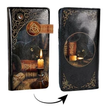 Lisa Parker Witching Hour Cat Purse, 18.5cm, Embossed Design, Stylish and Spa...
