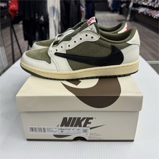 Size 8.5 - Nike Travis Scott x Air Jordan 1 Low OG SP Medium Olive DM7866-200