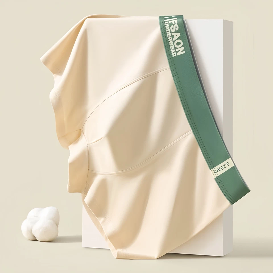 4 PIEZAS Calzoncillos boxer suaves transpirables cómodos para hombre Foto 3 de 4