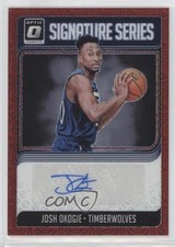 2018-19 Panini Donruss Optic Signature Series Choice Prizm Josh Okogie Auto 10qe