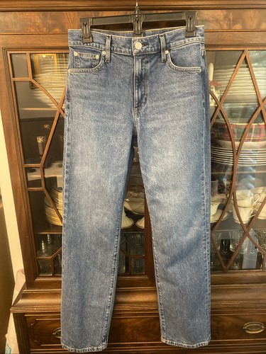 AYR LaLa Straight leg Cropped Denim Jeans Size 28x28