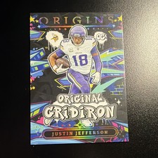 Panini Origins 2025 Justin Jefferson #15 Minnesota Vikings Original Gridiron