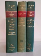 United States In WW2 Green Books Set Official Army Records.