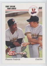 1992 SkyBox Pre-Rookie Phoenix Firebirds Card Supply Todd Oakes Tony Taylor 0f4. rookie card picture