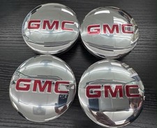 4pcs Gmc Chrome Red Wheel Center Caps 22837060 83mm 3.25 Sierra Yukon 4pcs Gmc Chrome Red Wheel Center Caps 22837060 83mm 3.25 Sierra Yukon