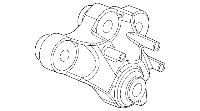 Soporte delantero original Mopar 68224744AC Foto 4 de 4