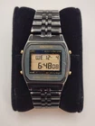 Men’s Vintage Seiko Alarm Chronograph Rare Black Case A904-5019 Digital Watch