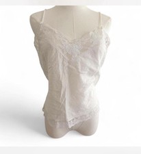 DIOR cotton lace cami 1990s