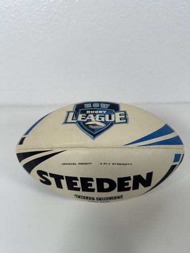 Steeden Mini Size Footy Kids League Match Rugby Ball NSW Australia True Flight - Picture 4 of 6