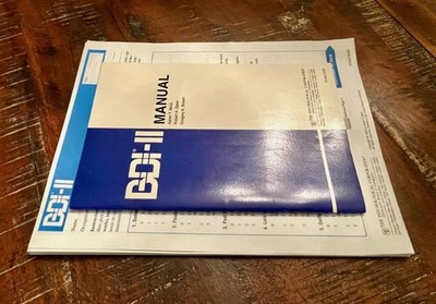 Beck Depression Inventory, 2nd Edition (BDI-II) Kit: manual and response sheets
