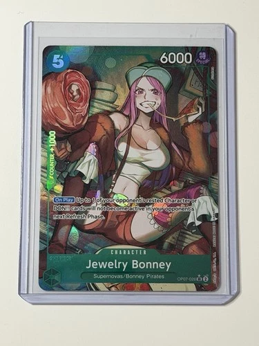 Jewelry Bonney OP07-026 Alternate Art 500 Years in the Future Foil One Piece