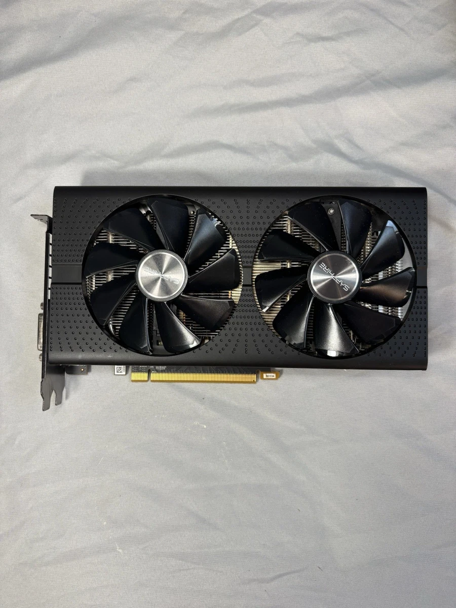 Scheda Grafica Radeon RX580 8GB GDDR5 – 256 Bit, PCIe 3.0, Doppia Ventola, Supporta 3 Monitor