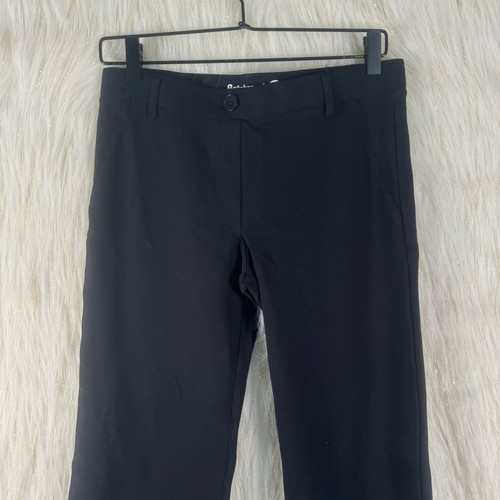 Betabrand Womens Bootcut Pants Black High Rise Pull On Stretch Rayon Nylon ML - Bild 2 von 9