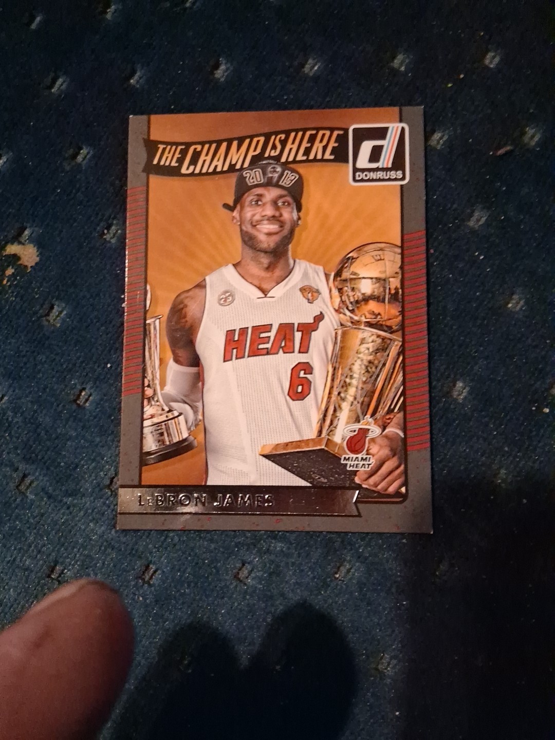 2016-17 Panini Donruss Optic - The Champ Is Here LeBron James #1