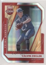 2021 Panini Elite Extra Edition Prime Numbers A Die-Cut /105 Calvin Ziegler 1u6