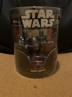 New In Box Star Wars Shadow Troopers Jedi Con Exclusive 2008