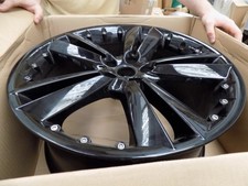 Genuine Jaguar XK 20" Inch Kalimnos Gloss Black REAR Alloy Wheel C2P21174