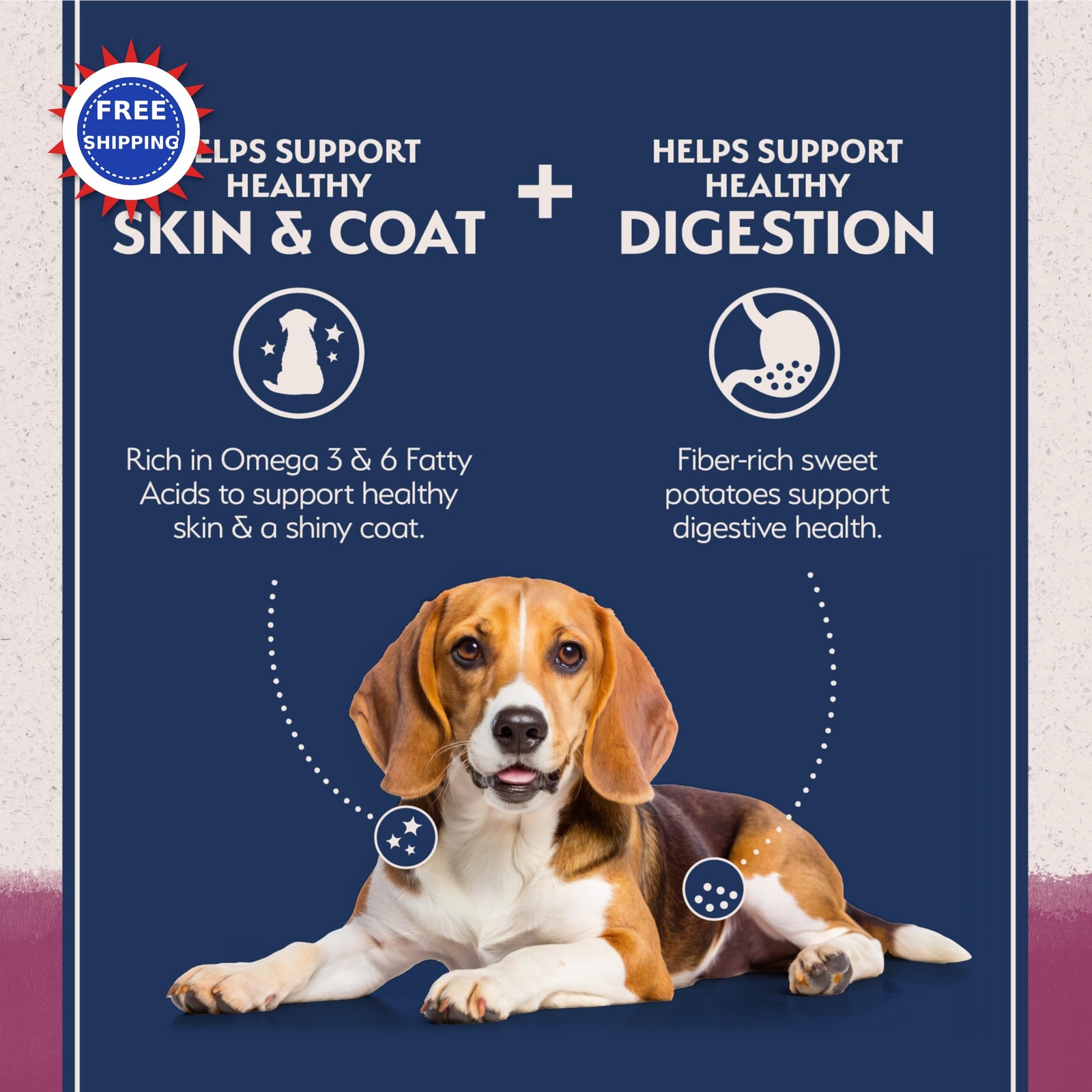 Dog Food Grain Free Natural Balance Sweet Potato & Venison 22 Lb Limited Adult thumbnail 3