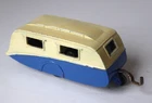 Dinky Toys 190 'STREAMLINED CARAVAN'  Cream/Blue  1:43 Vintage Diecast VGC