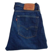 Levi 510 Super Skinny Jeans Stretch Blue Waist 32 Leg 32 W32 L32 Zip Fly (Q2893)