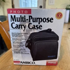 AMBICO Camera  Case Carry Bag w/  Shoulder Strap NEW P-2003