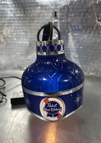 Vintage Pabst Blue Ribbon Beer Lighted Cash Register Sign PBR